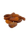Apricots dried natural Royalty Free Stock Photo