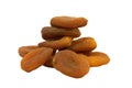 Apricots dried natural Royalty Free Stock Photo