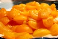 Apricots in syrup