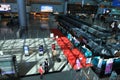 Air check-in counter in Taipei Taoyuan International Airport. 20 April 2011