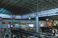 Air check-in counter in Taipei Taoyuan International Airport 20 April 2011