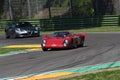 21 April 2018: Arturo Merzario drive Alfa Romeo Tipo 33/2 Daytona Coupe during Motor Legend Festival 2018 at Imola Circuit Royalty Free Stock Photo