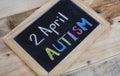 world Autism Awareness day and month April