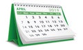 April 2019 Calendar