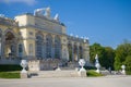 April day at the `Glorietta` pavilion in the Schnbrunn palace. Vienna Royalty Free Stock Photo