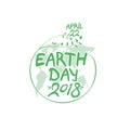 Earth Day. April 22. 2018.