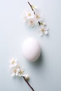 Colorful happy pink holiday flower decorative easter tradition april symbol egg background design spring