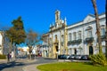 Travel Portugal, Downtown Faro Historical Buildings, Mediterranean Architecture