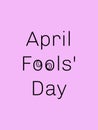 April fool day wishes on abstract background, colorful smile faces and blank copy space for writing your text message