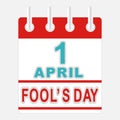 April Fools Day.