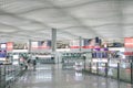 Hong Kong International Airport Passenger Terminal 2, 8 April 2012 Royalty Free Stock Photo