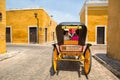 Carriage on the street in Izamal Mexico