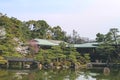 the Japan, Kyoto, view to Heian Shrine, japan 10 April 2012