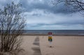 Landscapes of the Gulf of Riga Royalty Free Stock Photo