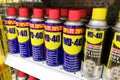 April 4, 2017, KUALA LUMPUR, MALAYSIA - WD-40 is the trademark name of