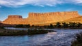 APRIL 27, 2017 - MOAB, UTAH - Red Cliffs Lodge, along Colorado River at. Utah, Colorado River Royalty Free Stock Photo