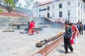 23 April 2018 - Nepal ::Hindu people burn candle for pray at Pas