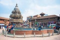 17 April 2018 - Nepal ::Old architecture at Patan Durbar Square Royalty Free Stock Photo