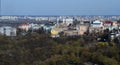 April 13, 2015 - Panorama of Kyiv from the height of a bird's flight. Kyiv, Ukraine Royalty Free Stock Photo