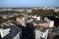 April 13, 2015 - Panorama of Kyiv from the height of a bird's flight. Kyiv, Ukraine Royalty Free Stock Photo