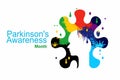 April is Parkinson\'s Disease Awareness Month. Holiday Concept.