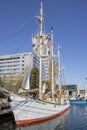 Port of Gdynia Poland. The port in Gdynia with a view of yachts.