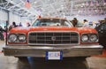 2019 april 26 Rome, Italy, American cars exhibit. Ford Gran Torino classic front view Royalty Free Stock Photo