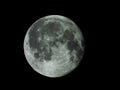 Full Paschal April Moon in night sky