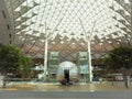 Main hallway with art installation in the Incheon International Airport