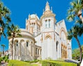 April, 2017, St Augustine, Florida, USA, Ornate dome and tower of Memorial Presbyterian Church built Henry Flagler in St