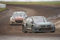 World Rallycross Barcelona 2017 Royalty Free Stock Photo