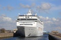 IJmuiden, the Netherlands - April 21st 2012: MSC Lirica sailing to Northsea