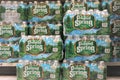 Poland Spring water bottles wrapped in plastic Royalty Free Stock Photo