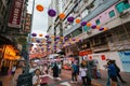 a Temple Street night market, Hong Kong April 3 2024 Royalty Free Stock Photo