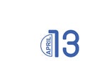 13 April. Today Date of month, Simple calendar icon on background. Planning. Time management. Set of calendar icons for web design