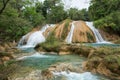 Agua Azul waterfalls in Chiapas Mexico Royalty Free Stock Photo