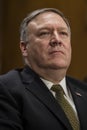 DC: MIKE POMPEO SECRETARY OF STATE CONFIRMATION HEARING Royalty Free Stock Photo