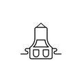 apron, chef apron, uniform, pinafore icon. Element of kitchen utensils icon for mobile concept and web apps. Detailed apron, chef