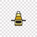 apron icon sign and symbol. apron color icon for website design and mobile app development. Simple Element from kitchen collection Royalty Free Stock Photo