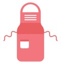 Apron Isolated Vector Icon editable Royalty Free Stock Photo