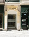 APS bank branch in Valletta, Malta