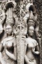 Apsara at Angkor temple