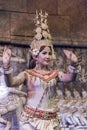 Apsara dancer in Siem Reap Cambodia Royalty Free Stock Photo