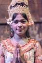 Apsara dancer in Siem Reap Cambodia Royalty Free Stock Photo