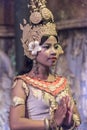 Apsara dancer in Siem Reap Cambodia Royalty Free Stock Photo