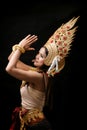 Apsara dancing portrait