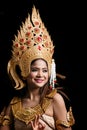 Apsara dancing portrait