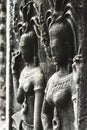 Apsara an old Khmer art carvings