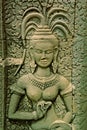 Apsara Statue Angkor Wat Temple in Siem Reap Cambodia