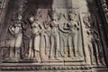 Apsaras at second level of Angkor Wat